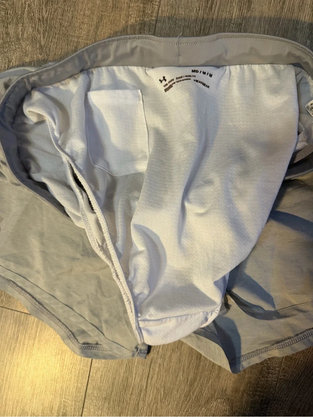 Under Armour Women's Light Blue Performance Running Shorts